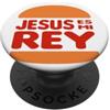 Catholic Faith Hispanic Religious Belief Jesus Christ Cross Bible Verse Sayings Christian Devotion PopSockets PopGrip Adesivo