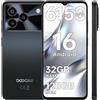 DOOGEE Note 56 Pro Andriod 16 Smartphone senza contratto, 32 GB+128 GB/2 TB Telefono cellulare senza contratto, 6.56 Simlockless 6150 mAh, 13 MP+8 MP NFC Smartphone Android, 4G Dual SIM/Octa Core