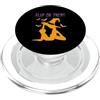 Flip Or Treat Halloween Gymnastics Costu Halloween Ginnastica Amante Strega Ginnasta Divertente Flip or Treat PopSockets PopGrip per MagSafe
