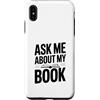 Fraxoweb Custodia per iPhone XS Max Chiedimi del mio libro