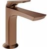 Gessi Ventaglio 72051 - Miscelatore Lavabo Basso in Ottone con Piletta Stop&Go - Copper Brushed PVD