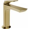 Gessi Ventaglio 72051 - Miscelatore Lavabo Basso in Ottone con Piletta Stop&Go - Brass Brushed PVD