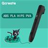 QCREATE La penna 3D QCREATE supporta ABS PLA HIPS PVA Gamma di 60-245 gradi Celsius Display LCD con temperatura regolabile Regolazione a 8 velocità