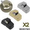AUTOXBERT 2 pezzi per SKODA Fabia 6Y Octavia A4 A5 1U 1Z Superb B5 3U 3B 0857561 B 3B 0857563 Staffa per clip per gancio per parasole per visiera parasole anteriore per auto