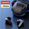 Lenovo Auricolari Lenovo GM2 Pro Bluetooth 5.3 cuffie sportive Wireless In-Ear Gaming cuffie musicali Dual Mode a bassa latenza novità