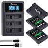 Tectra PSP-2004 PSP-2005 PSP-S110 Batteria/caricabatterie per gamepad agli ioni di litio da 2400 mAh per controller portatile PlayStation Sony PSP-2000 PSP-3006