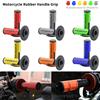 NONE Manopole moto 7/8 "22 24mm manubrio per KTM YAMAHA universale Pit Bike Motocross moto impugnatura in gomma GEL 6 colori