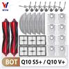 HAOYUNMA For Roborock Q10 S5+/Q10 V+/Q10 S5 /Q10 V Accessories Main Brush Side Brush Hepa Filter Mop Cloth Dust Bag Robot Spare Parts