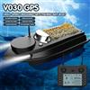 LOKEEVAN V030 RC Barca con esca per pesca alla carpa GPS, formato grande 9 Terra da pesca 12V GPS ad alta velocità Fishfinder Trawling Nido Bait Boat