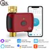 Giexperience Timer acqua WiFi intelligente, controller di irrigazione, nessun hub richiesto, valvola automatica per irrigazione a goccia da giardino, controllo app Tuya