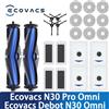 NONE Compatibile per Ecovacs Debot N30 Omni / N30 Pro Omni Robot Accessori per aspirapolvere Spazzola laterale principale Filtro Hepa Straccio Parti del sacchetto per la polvere