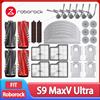 Roborock S9 MaxV Ultra / Saros 10 / S90ver / A1460RR Robot aspirapolvere Accessorio Spazzola laterale principale Mop Panno Filtro HEPA Sacchetto per la polvere