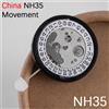 FancyWrist Il movimento cinese NH35 può sostituire la data del movimento giapponese NH35 alle 3 Calendario meccanico automatico ad alta precisione NH35A