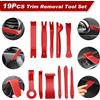 NONE Kit utensili per rimozione pannello porta cruscotto radio auto clip plastica interni riparazione smontaggio installazione set manuale pratico e resistente