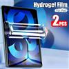 NONE 2PCS Pellicola Idrogel Per iPad A16 2025 Pro 13 12.9 11 10.5 M4 M2 2024 Air 13 5 4 3 2 7th 8th 9th 10th Mini 6 5 4 Protezione Dello Schermo
