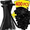 NONE Fascette per cavi in nylon Clip automatiche di fissaggio Fibbia autobloccante Clip di fissaggio Vite per auto Parafango Tronco Protezione motore Pannello Strumento Interno