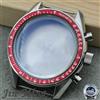 NONE Orologio Cronografo MoonSwatch VK63 di Alta Qualità con Cassa in Metallo da 39,7mm, Lunetta alla Moda, Orologio da Polso Business con Fondello Sigillato, Moon Watch
