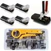NONE Connettore Elettrico Impermeabile 1/2/3 Pin per Automobili - Striscia di Terminali Sigillata e Anti Polvere Connessione Cavo Elettrico AutoConnettore 1 Pin Auto Terminale 2 Pin Impermeabile Connettore
