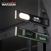 Warsun Torcia LED Portachiavi Warsun T7 650Lm, Mini Torcia Tascabile con Magnete, Luce da Lavoro a Fascio Ampio