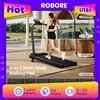 ROBORE Tapis Roulant ROBORE U18F con Inclinazione del 15%, Velocità Massima 10,5 km/h, Motore da 2,5 CV, 3 Livelli di Inclinazione, Capacità 136 kg, Display LED, Bassa Rumorosità
