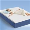 ROYGBIV Topper materasso 140x200 cm 7 cm in memory foam H2-H3 con rivestimento sfoderabile