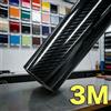 NONE Pellicola Adesiva in Fibra di Carbonio per Carrozzeria Auto, Accessori Opachi, Adesivo Nero Lucido 3D 4D 5D 6D, Rivestimento Auto, Pellicola Decorativa per Moto