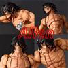 Bandai Action Figure di Allen da Attack On Titan, Modellino Articolato da Collezione, Statuetta di Personaggio Anime, Decorazione da Scrivania, Regalo per Fan
