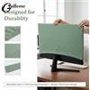 GCDHome Copertura in tessuto antipolvere per schermo monitor da 19-37 pollici per casa, ufficio e sale studio