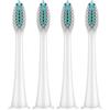 NONE Confezione da 4 Testine di Ricambio Sonic Compatibili con Spazzolino Elettrico Philips Sonicare, Testine per HX4100/1100/5300/6100