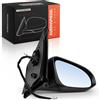 Frankberg 1x Specchietto Retrovisore Esterno Destro per Citroën C1 II PA PS Peugeot 108 Toyota Aygo B4 Bj dal 2014 879100H081 B000780980 87931-0H060