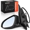 Frankberg 1x Specchietto Retrovisore Esterno Sinistro per Citroën C1 II PA PS Peugeot 108 Toyota Aygo B4 Bj dal 2014 B000781480 B000781380 87940-0H081