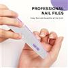 NONE 2/5/10/20 pz Lime e Lucidatori per Unghie Professionali a Doppia Faccia, Grana 100/180, Strumento per Manicure per Unghie Acriliche