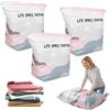 NONE Sacchi Sottovuoto Senza Pompa, Sacchi di Compressione Grandi Migliorati, Sacchi Sottovuoto 3D per Vestiti, Piumoni, Coperte