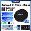 CarlinKit Ultra 4 Android 15 TV Box Wireless Android Auto CarPlay Ai Box per YouTube Play Store Supporto 5G/4G LITE SIM 512GB SD
