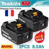 Makita Batteria al litio Makita 18V BL1820B originale al 100%, batteria ricaricabile agli ioni di litio per utensili elettrici Makita 18V, sostituzione batteria