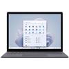 Microsoft Surface Laptop 5 | i7-1265U | 13.5 | 8 GB | 128 GB SSD | 2256 x 1504 | Touch | Illuminazione tastiera | platino | Win 11 Pro | DE
