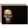Wee Blue Coo CARD GREETING CREEPY GOTHIC SMOKY SKULL FACE WEIRD GIFT