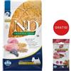 FARMINA N&D Ancestral Grain Dog Adult Mini Agnello & Mirtillo 2,5 kg alimento per cani di piccola taglia + FARMINA N&D Quinoa Dental Treat Fresh Breath Mini 60 g (7 pezzi) GRATIS!