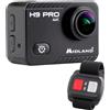 Midland Action Cam 4K H9 Pro WIFI con Remote Control, Videocamera Sportiva M...