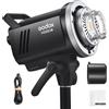 Godox MS300V LED Studio Flash 300W, 2.4G Wireless 5800K LED Light,0.11.3 S Re...