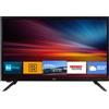 Trevi LTV 2410 SMART Smart TV Android Portatile 24", Decoder Digitale Terrest...
