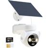 Imou 4K 8MP 4G LTE Telecamera WiFi Esterno Senza Fili, Pannello Solare 8W, Ba...