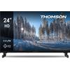 Thomson TV 24 Pollici 60 cm HD Easy TV, TV Digitale LED NonSmart, Triplo Tune...