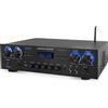 Pyle Amplificatore Audio a 4 Canali con Bluetooth per Home Theater e Karaoke,...