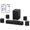 ULTIMEA Soundbar 7.1ch per TV, Sistema Audio Surround per Home Cinema, 4 Alto...