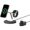 Belkin BoostCharge Caricatore 3 in 1 con Qi2, base di ricarica wireless compa...
