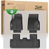3W Tappetini per Tesla Model Y 20252026 Juniper, Set 1ª e 2ª Fila in Thorex™ ...