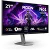 AOC Gaming Monitor AG276UZD 27 pollici 3840x2160, UHD, 240Hz, QDOLED Panel, 0...