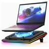 llano Base raffreddamento PC portatile con potenti ventole turbo RGB velocità regol...