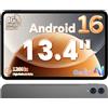 TECLAST T65 Tablet 13.4 Pollici 120Hz Display Tablet Android 16, Doppio SIM 4...